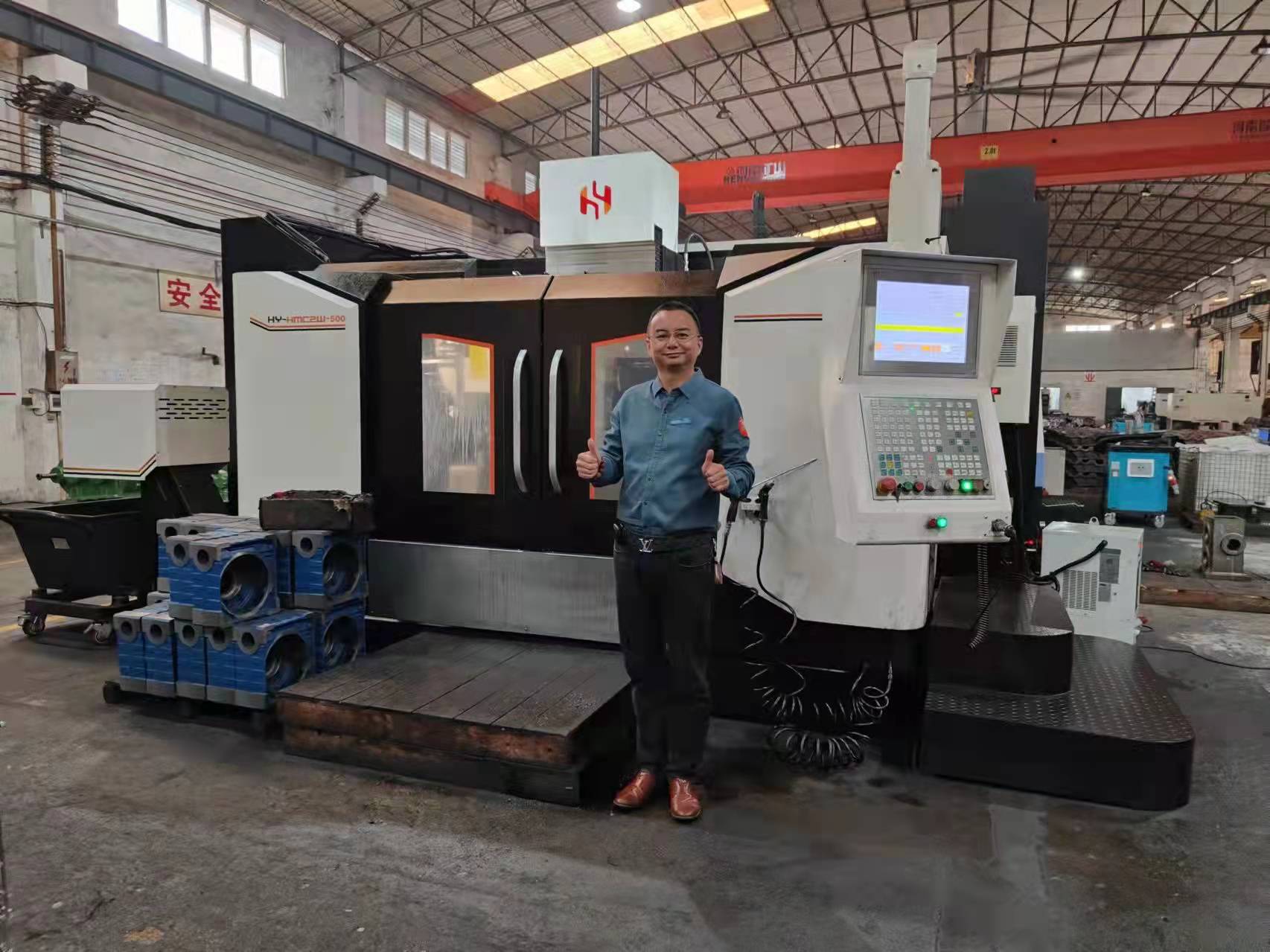 双工作台卧式加工中心 案例